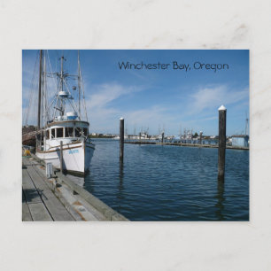 Cartão Postal Winchester Bay, Oregon - postais