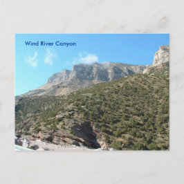 Cartão postal Wind River Canyon