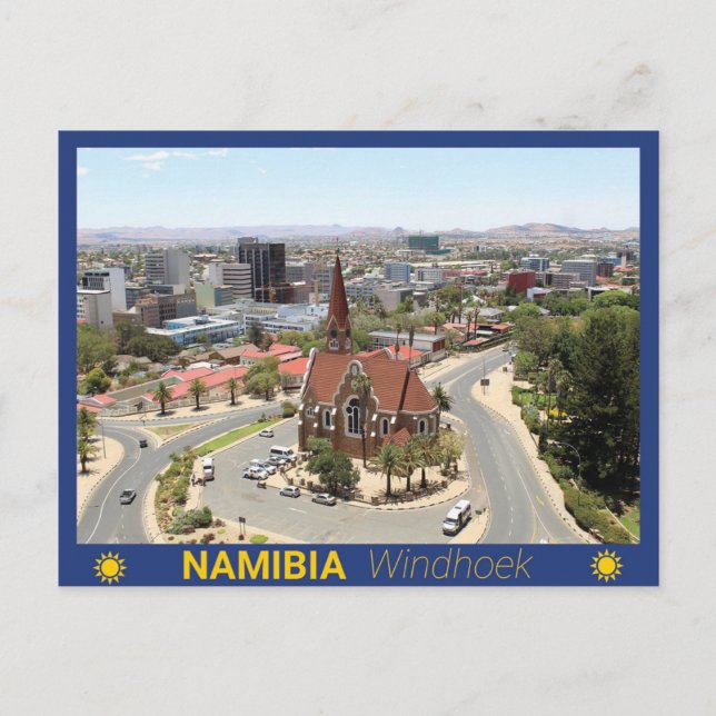 Cartão Postal Windhoek - Namíbia (Frente)