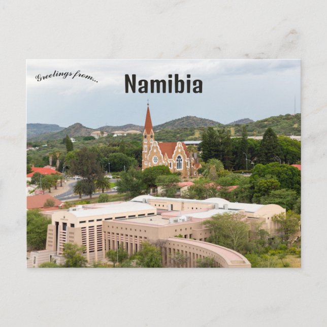 Cartão Postal Windhoek Namibia (Frente)