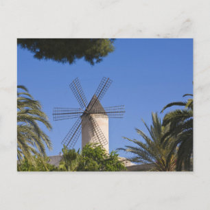 Cartão Postal Windmill, Palma, Mallorca, Spain