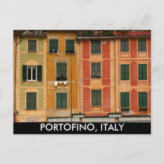Cartão Postal Windows em Portofino, Itália