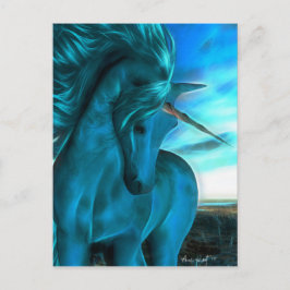Cartão Postal Windows Unicorn no Azure