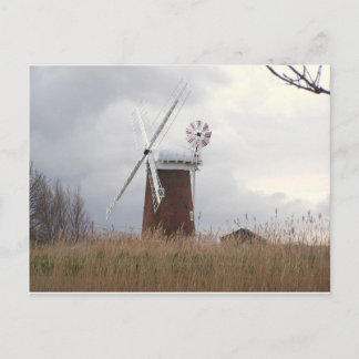 Cartão Postal Windpump Horsey Norfolk