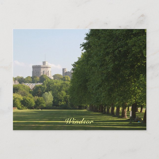 Cartão Postal Windsor Castle (Frente)