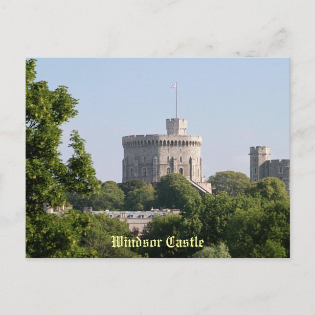 Cartão Postal Windsor Castle (Frente)