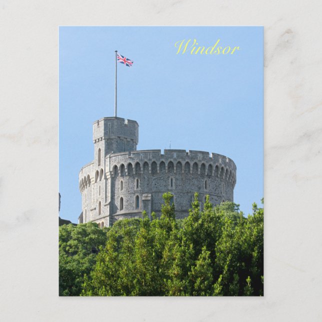 Cartão Postal Windsor Castle (Frente)