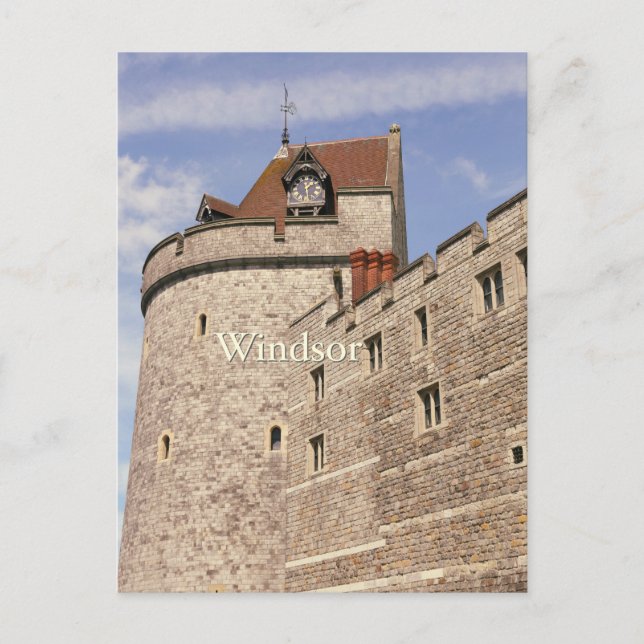 Cartão Postal Windsor, Reino Unido (Frente)