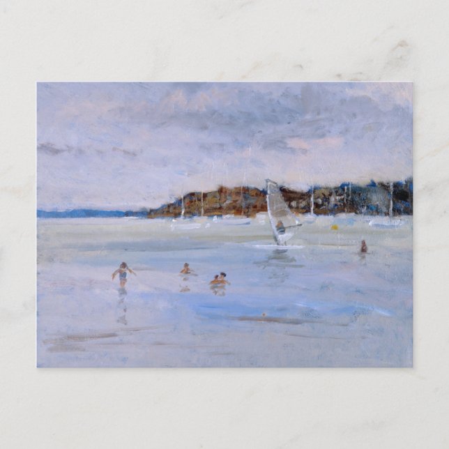 Cartão Postal Windsurfer e Bathers (Frente)