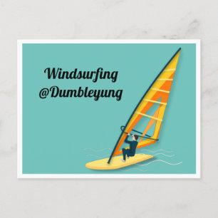 Cartão Postal Windsurfing