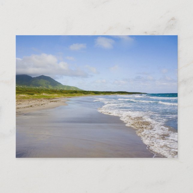Cartão Postal Windward Beach, Nevis (Frente)