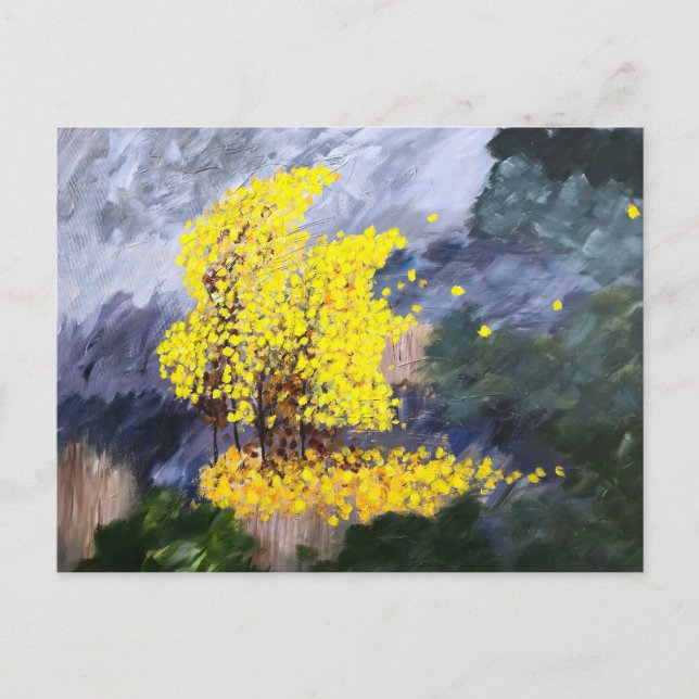 Cartão Postal Windy Day Postcard (Frente)