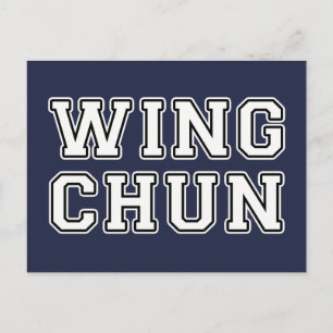 Cartão Postal Wing Chun