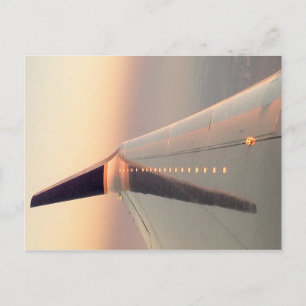 Cartão Postal Wing Sunset 2