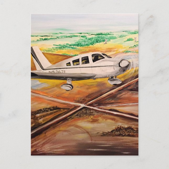 Cartão Postal Wings Sobre Kansas (Frente)