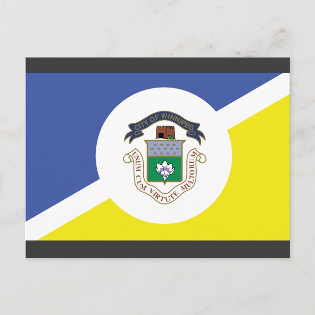 Cartão Postal Winnipeg, Canadá (Frente)