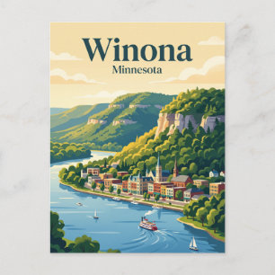 Cartão Postal Winona, Minnesota