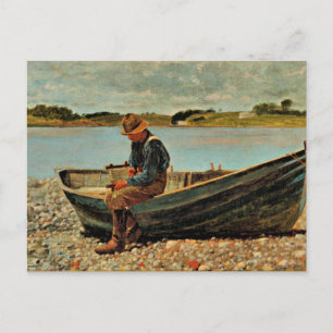 Cartão Postal Winslow Homer - Linha Winding