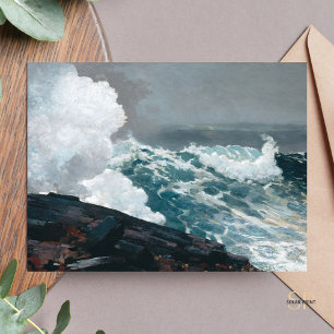 Cartão Postal Winslow Homer Northeaster