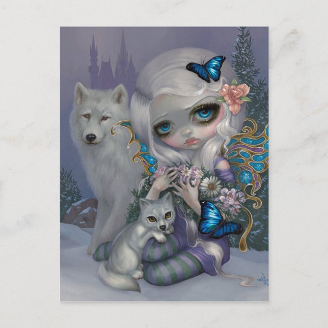 Cartão postal "Winter" (Frente)