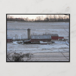 Cartão Postal ~ Winter in Lancaster County ~ 12