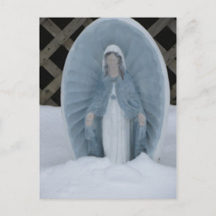 Cartão Postal Winter Mary