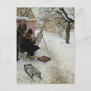Cartão Postal Winter Motif Åsögatan