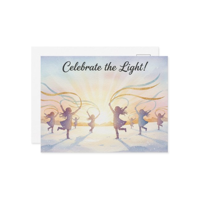 Cartão Postal Winter Solstice Postcard (Frente/Verso In Situ)
