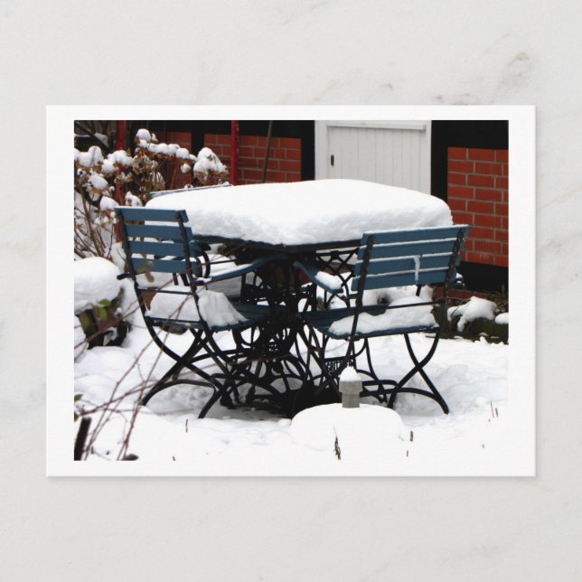 Cartão Postal Winterpause (Frente)
