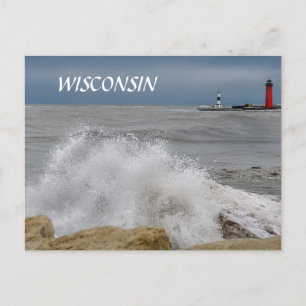 CARTÃO POSTAL WISCONSIN