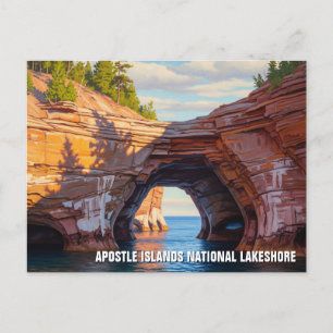 Cartão Postal Wisconsin Apostle Islands National Lakeshore