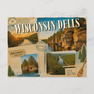 Cartão postal Wisconsin Dells Wisconsin