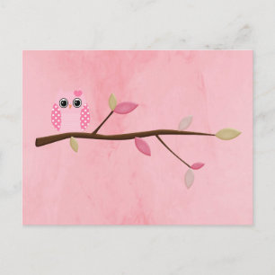 Cartão Postal Wise Owl