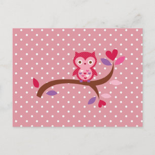 Cartão Postal Wise Owl