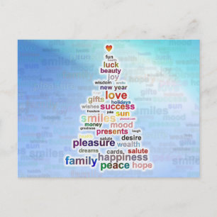 Cartão Postal Wish Tree