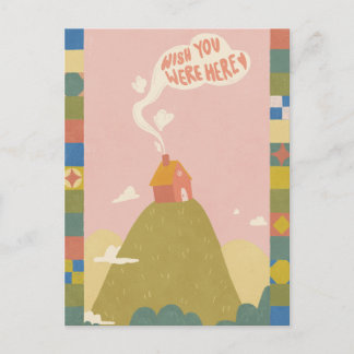 Cartão Postal Wish You Were Here Postcard