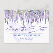 Wisteria Primavera Garden Wedding em Data