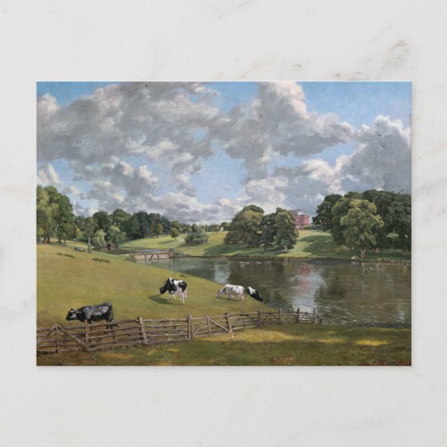 Cartão Postal Wivenhoe Park, Essex (Frente)