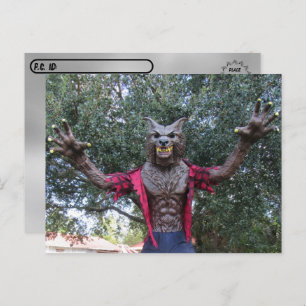 Cartão postal - Wolf / Wolf Man