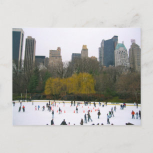 Cartão Postal Wollman Ice Rink Central Park NYC Nova Iorque