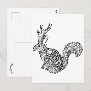 Cartão Postal Wolpertinger