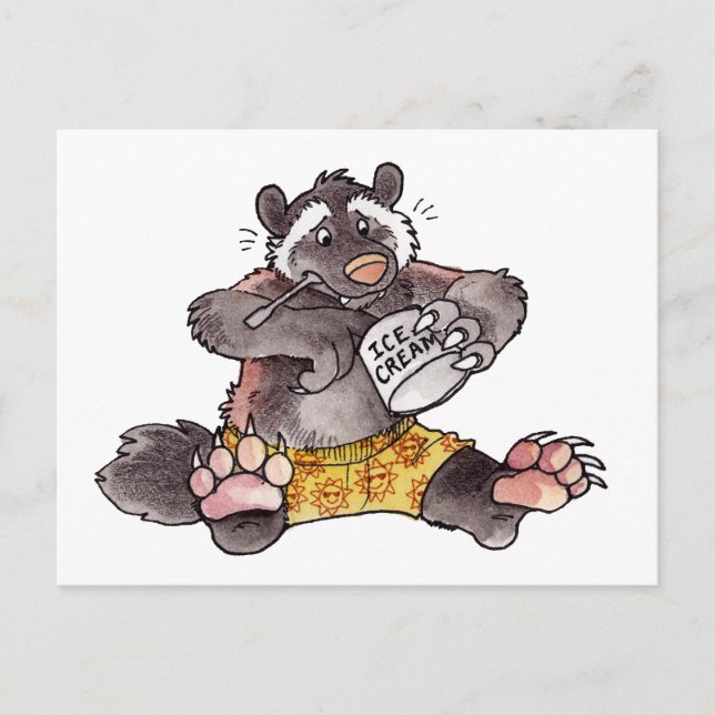 Cartão Postal Wolverine (Frente)