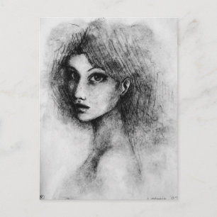 Cartão Postal Woman