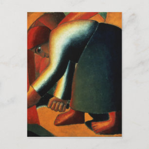 Cartão Postal Woman Cutting, c.1900