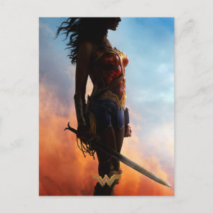 Cartão Postal Wonder Woman Duststorm Silhouette