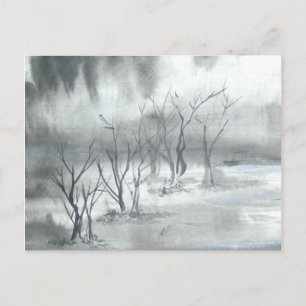 Cartão postal Wonderland de inverno