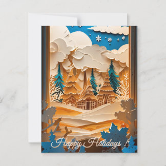Cartão Postal Wonderland Saudação