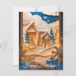 Cartão Postal Wonderland Saudação