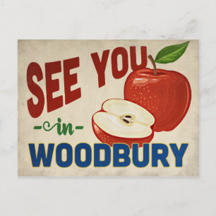 Cartão Postal Woodbury Minnesota Apple - Viagens vintage