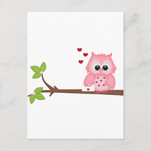 Cartão Postal Woodland Love Ows